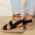 Sandalias de Plataforma para Mujer con Cuña – Comodidad y Estilo - Tienda Serrano