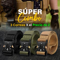 Promoción X3 Correas Tácticas Cinturón Militar Ajustable Correa Reata LSD-02x3 - Montserrat